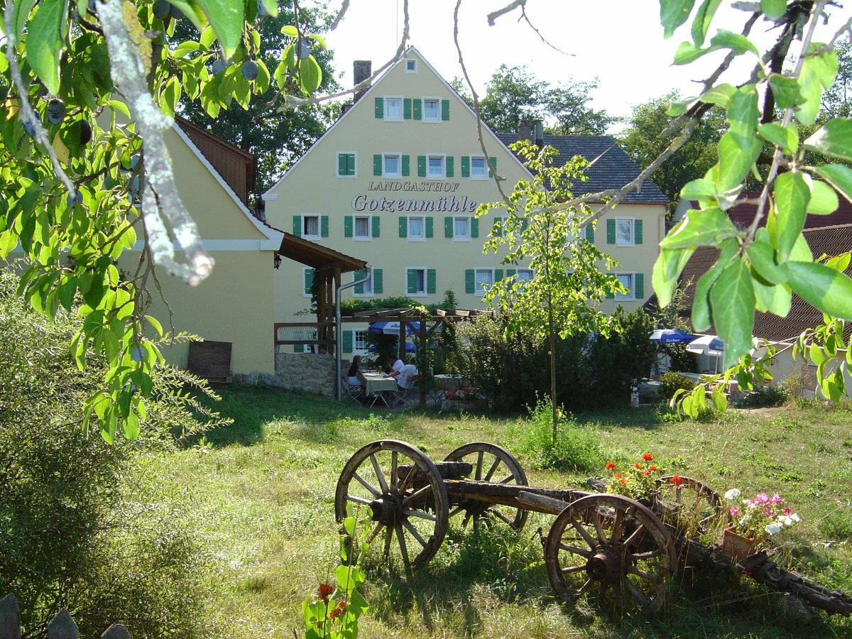Landgasthof Gotzenmuehle Lichtenau  Екстериор снимка